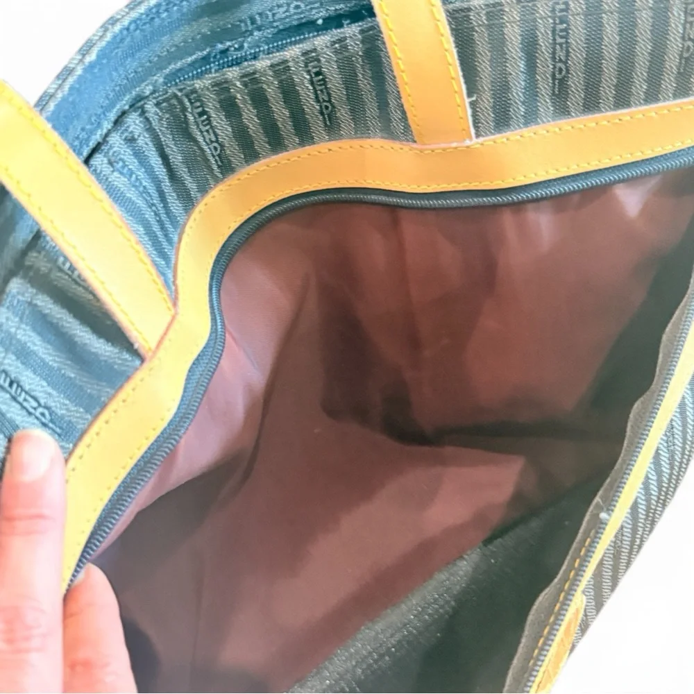 Vintage Fendi Pequin Stripe Tote Bag - Picture 9 of 15